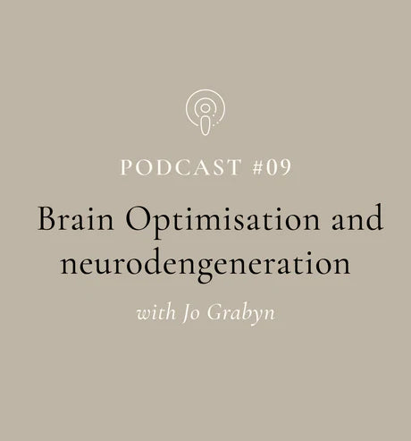 Brain Optimisation and Neurodegeneration with Jo Grabyn (EP#9) - SuperFeast Podcast