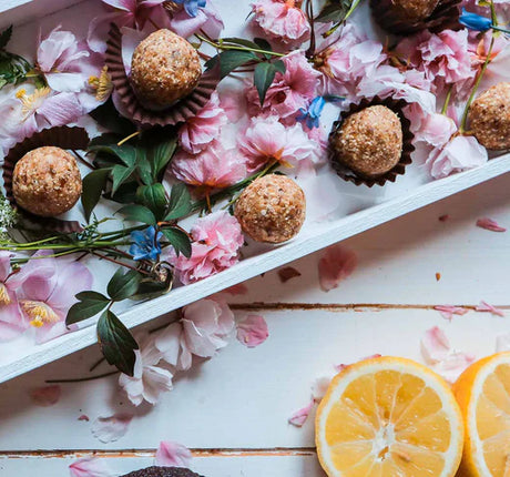 Beauty Boosting Lemon Berry Bliss Bites