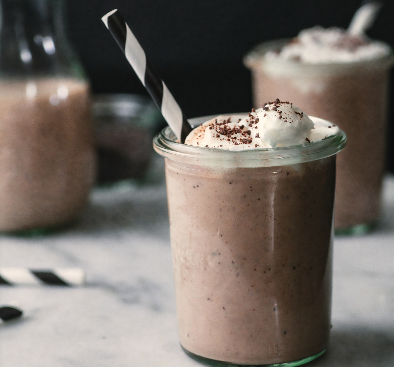 Dark Chocolate Mushie Delight Smoothie