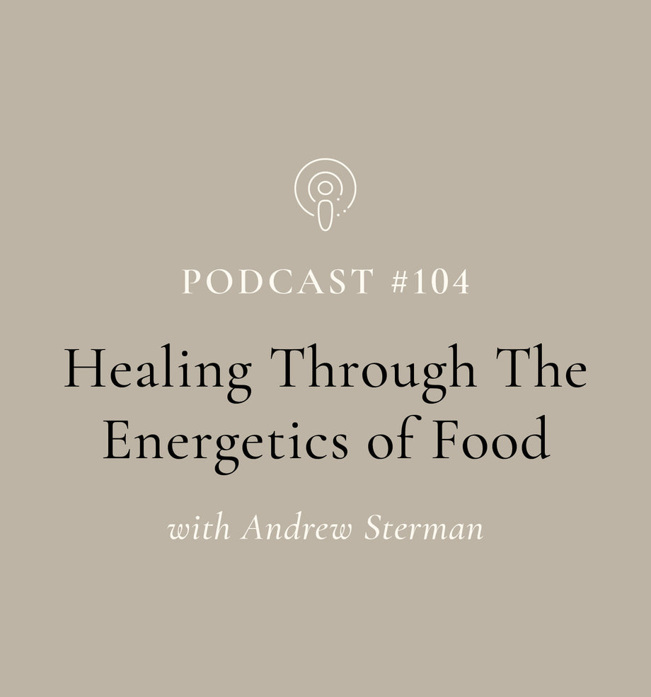 Healing Through The Energetics of Food with Andrew Sterman (EP#104)