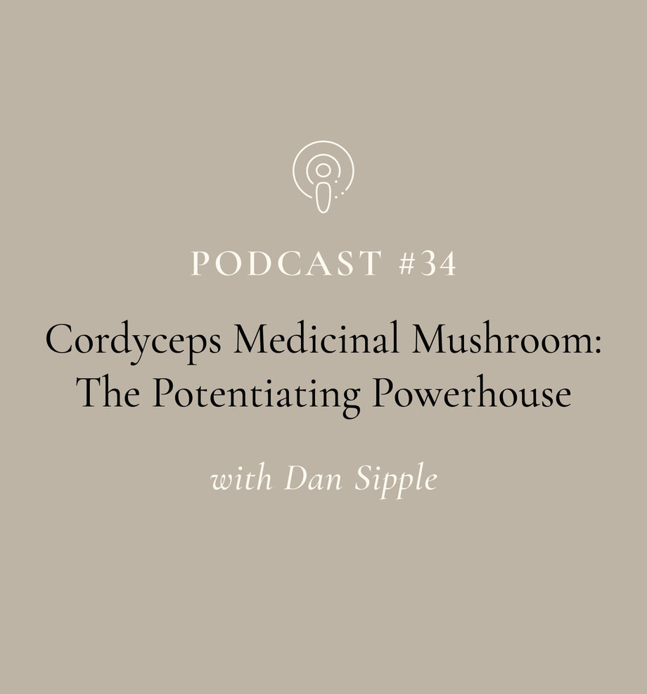 Cordyceps Medicinal Mushroom: The Potentiating Powerhouse with Dan Sipple (EP#34)