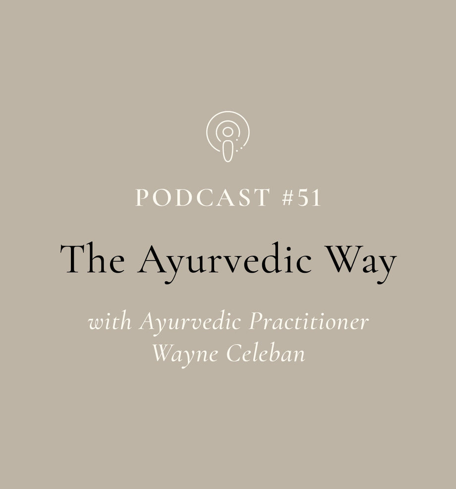 The Ayurvedic Way with Wayne Celeban - Ayurvedic Practitioner (EP#51)