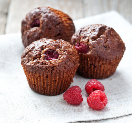 Recipe: Tremella-Spiked Dark Chocolate & Raspberry Mini Muffins