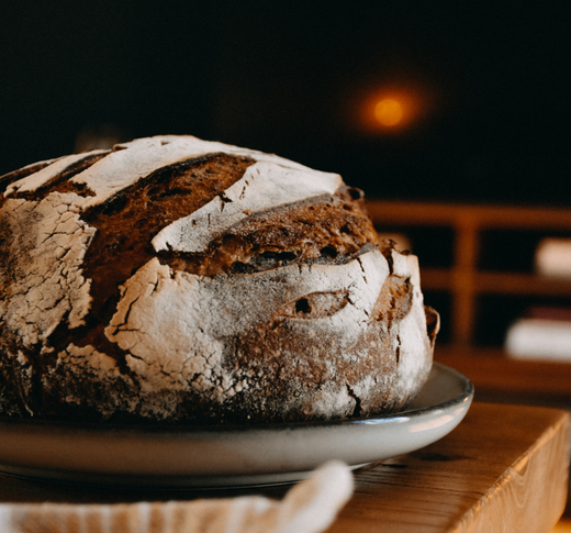 Sourdough Bread with Chaga  (Recipe by Iris Suurland)